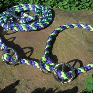 Retrieverleine dog leash braided from paracord image 3