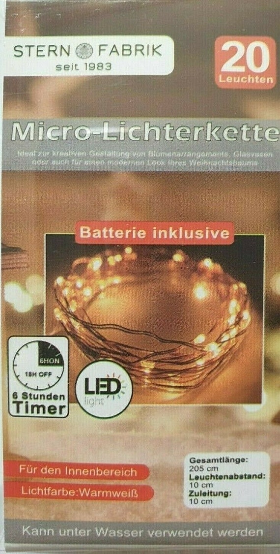 Gang Reste Wecken 10er lichterkette mit stecker verliere das