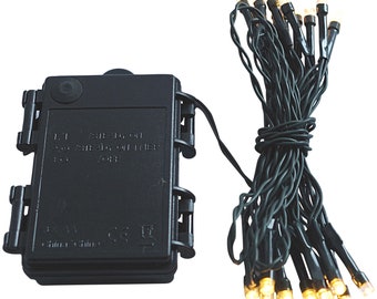 LED Lichterkette Timer Batterie innen und außen warmweiß kaltweiß batteriebetrieben
