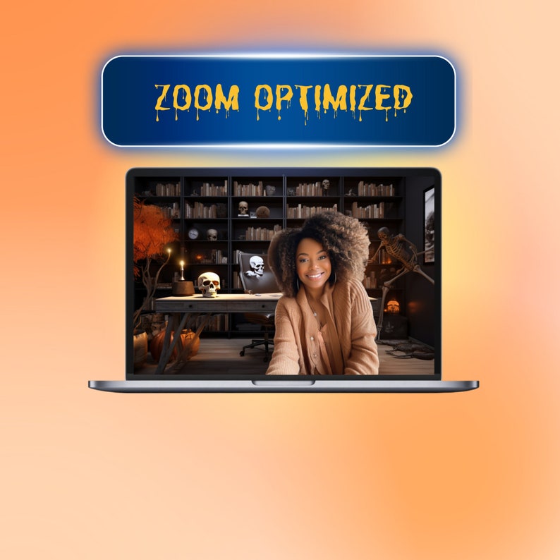 10 Halloween Zoom Backgrounds, Zoom Background Halloween, Zoom