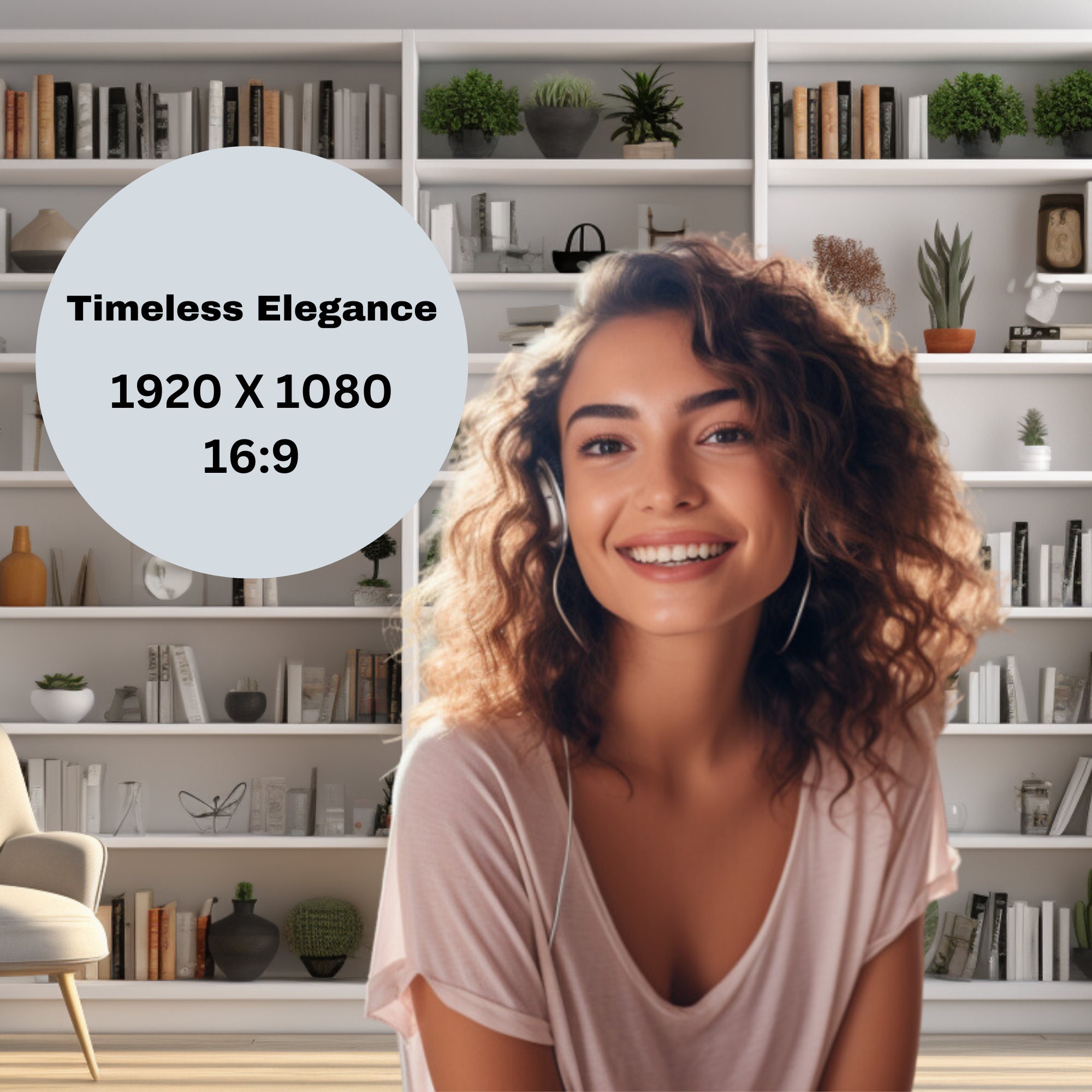 Zoom Background White Shelves Zoom Background Zoom Background Home