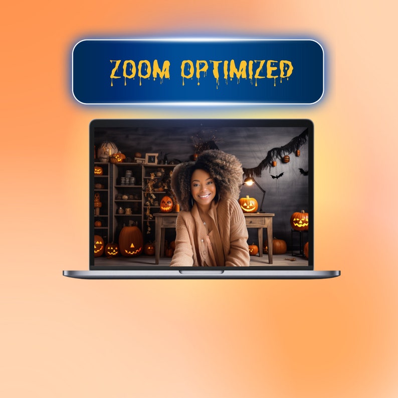 10 Halloween Zoom Backgrounds, Zoom Background Halloween, Zoom