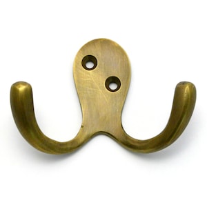 800.0019.45 Double coat hook coat hook (1 piece!) | JCB HANDMADE