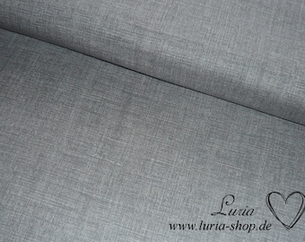 9.60 EUR/meter Cotton - plain, grey, with structure
