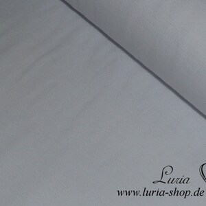 11.60 EUR/meter cuffs smooth - white / pure white - tubular goods
