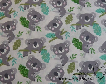 12,20 EUR/mètre tissu coton Eucalyptus Koala tissu 100% coton