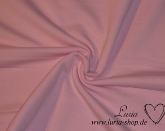 13,20 EUROS/metro de algodón de invierno uni rosa sólido rosa suave rosa