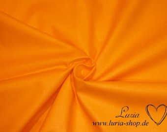 9.00 EUR/meter cotton uni solid orange