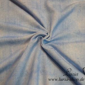 17,30 EUR/Meter Summerweat Jeans look light blue blue French Terry
