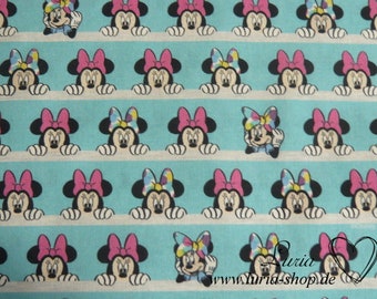 Minnie Mouse Stoff Etsy