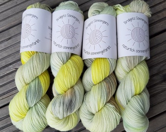 Hand-dyed merino yarn "An der Schlei" naturally solar-dyed!