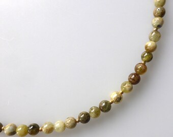 Necklace, Collier, Gemstones, Garnet Grossular, Gold