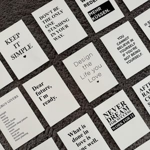 Karten Set 'We are the Dreamers'  // Inspiration // Empowerment // 24 Stück