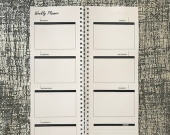 Weekly Planner // Desk calendars upright – for 53 weeks