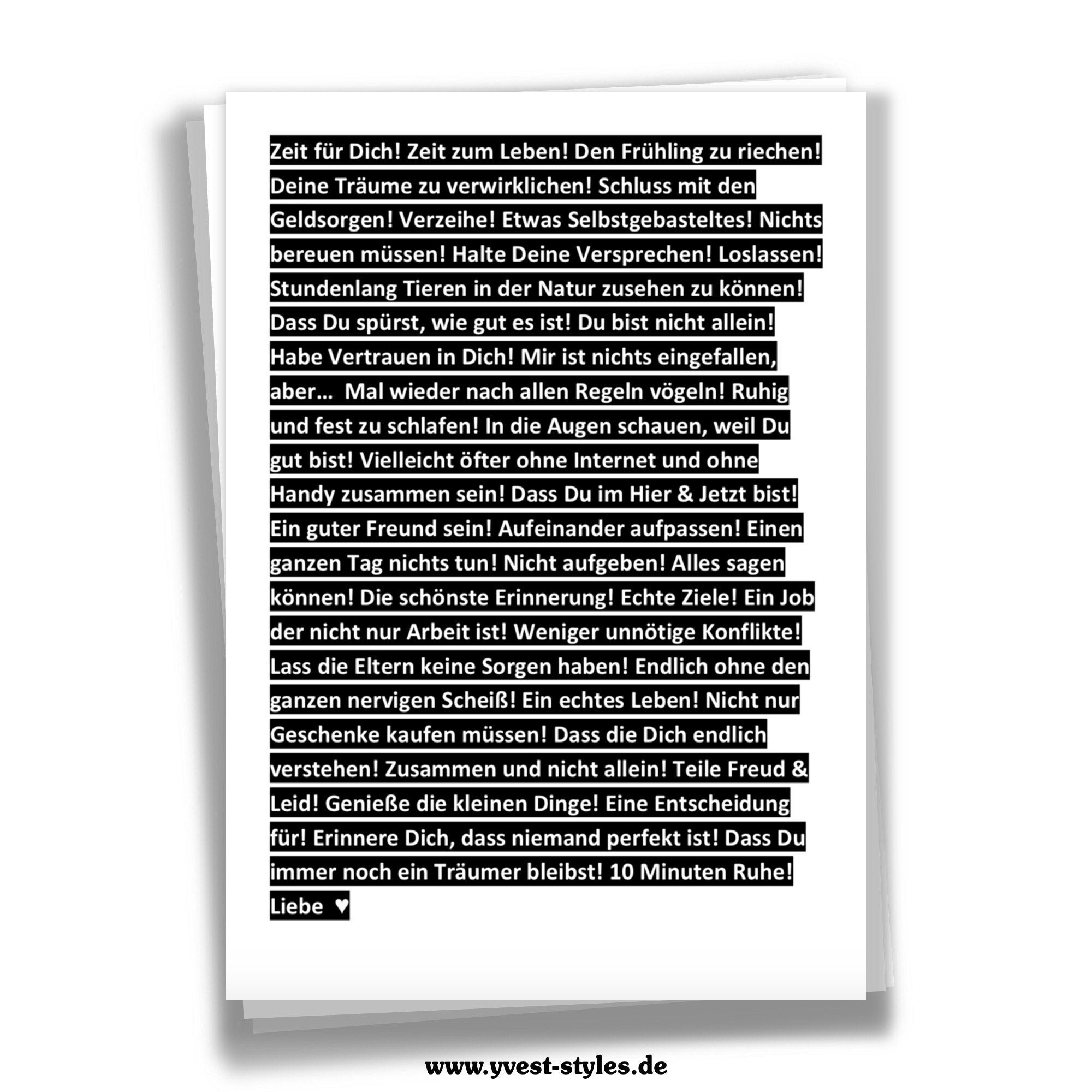 Print // (Post)Card // Inspirational Card // Motivational Print // Wall Decor // Time for You