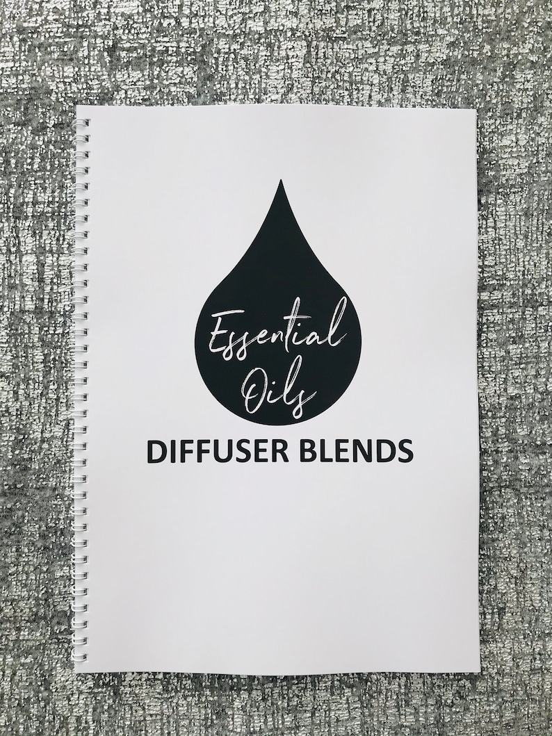 Essential Oils Diffuser Blends // Notizbuch // Drahtkammbindung Bild 1