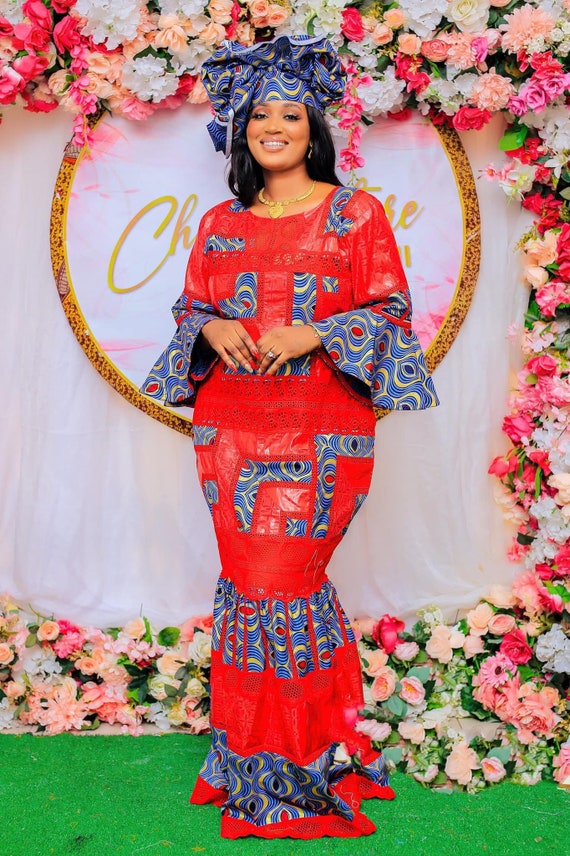 Mode outlet africaine robe