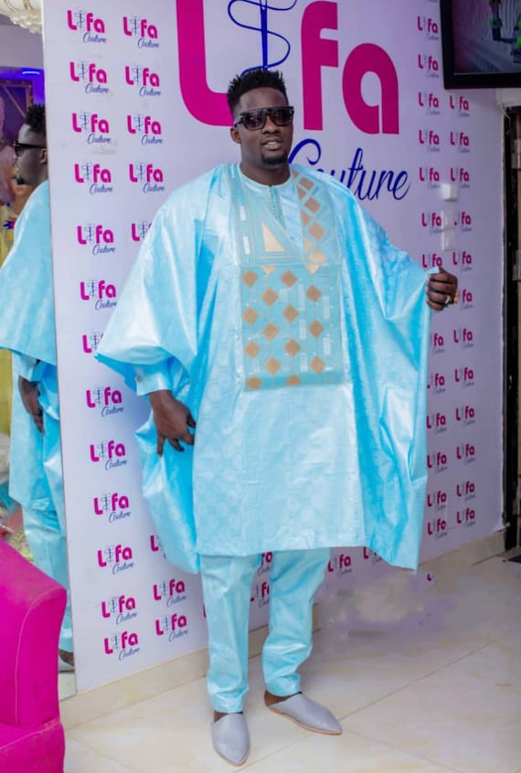 Men Traditional 3 Pieces Boubou Men African Dress african Wear embroidered Mens African Clothing african Dress men Kaftan Men Caftan Etsy Ireland