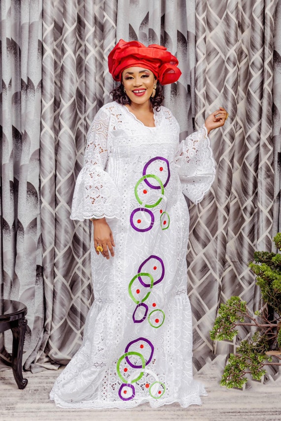 Broderie bazin hot sale