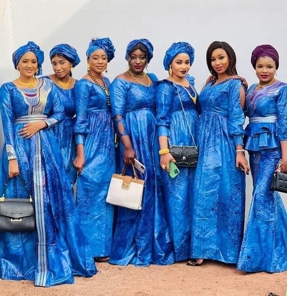 Aso Ebi nourole African Dress african Wedding Party Dresses bulk