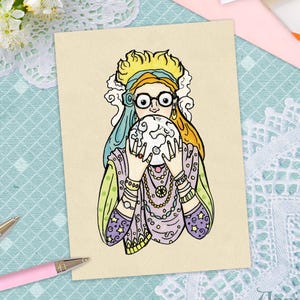 Postkarte -Sybill-