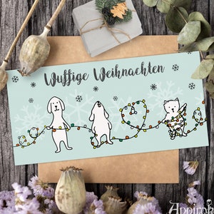 Cartolina -Natale Wuffy-
