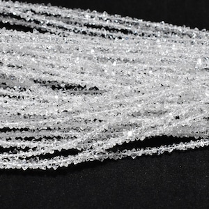 AAA ++ Herkimer Diamant Quarz Nuggets Perlen, 3-4 mm Herkimer Diamant Perlen, Edelsteinperlen, Herkimer Fancy Nugget Perlen, Herkimer Rohperlen