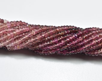 Perle Di Tormalina Azzurra, Micro Sfaccettate Rotonde Da 2 Mm, Filo Da 13 Pollici - Italia - Foto 5