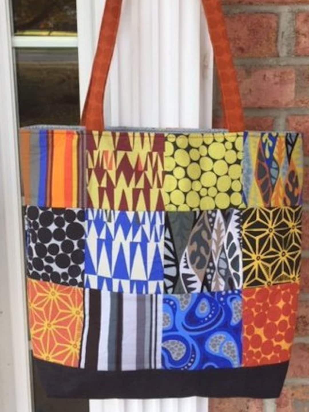 Modern Print Softsided Tote Bag Etsy UK