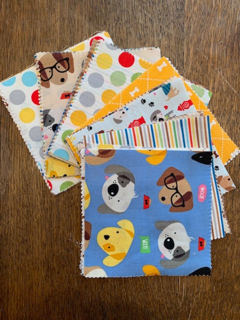Scrap Dog-themed Mini Charm Pack - Etsy