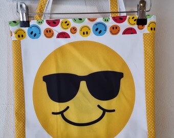 Stofftasche, Einkaufstasche "Emoji"