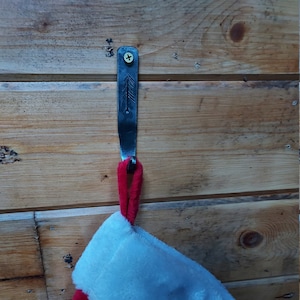 Hand Forged Pine Tree Hook