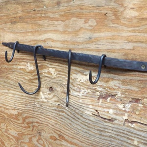 Hand Forged Steel Pan Rack