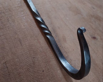 Large Hand Forged Wall Hook
