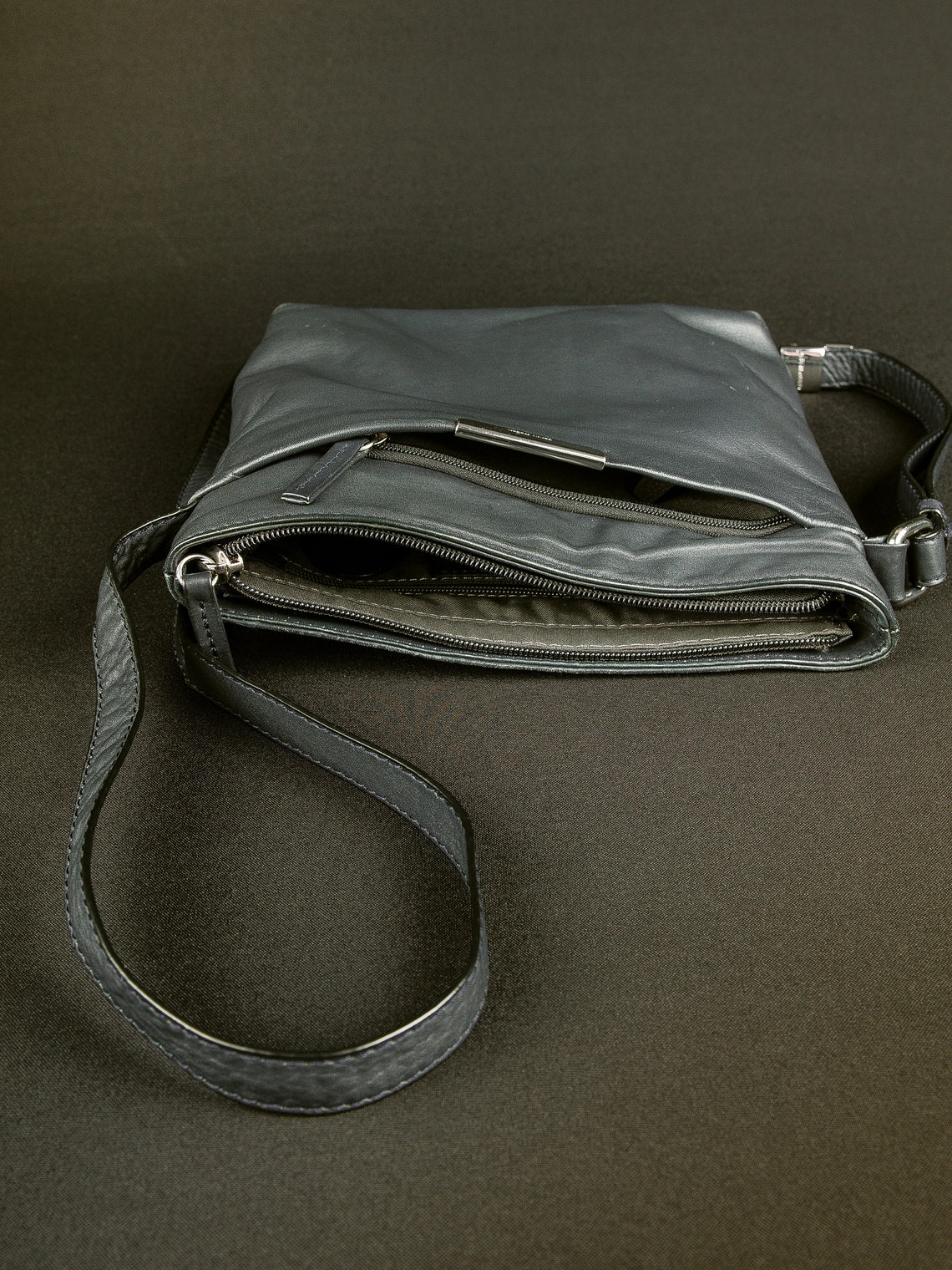 Handtasche GERRY WEBER Umhängetasche Vintage Lederaccessoire Set Retro Damentasche, Foto 2 von 5