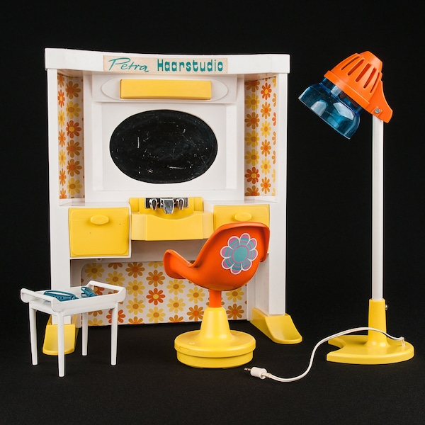 Petra Hair Studio Barbie Accesorio Vintage Juego Infantil Retro Culto Juguete Plasty