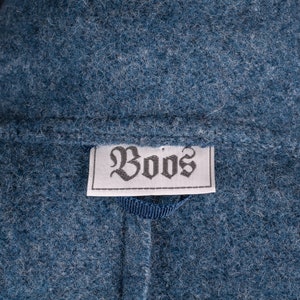 Damenjacke im Trachtenstil, blau, Vintage aus den 90ern, Retro in lodenänhlicher Optik. Bild 8