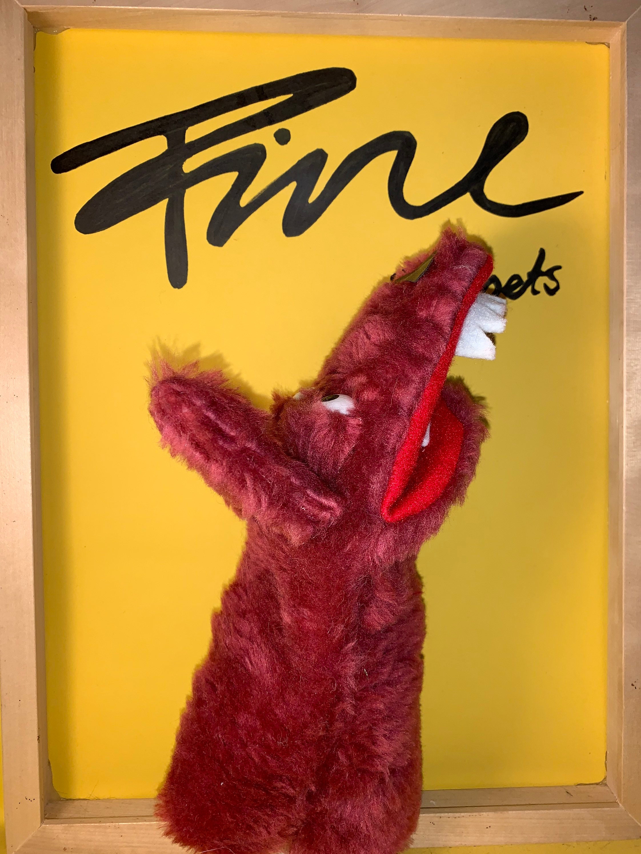 Hand puppet Foxy Etsy