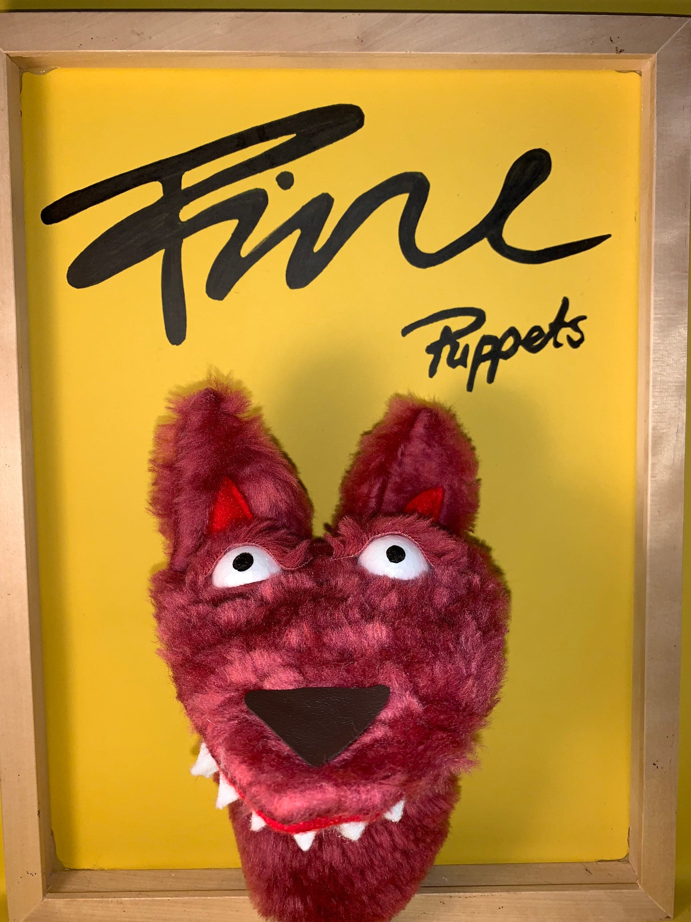 Hand puppet Foxy Etsy