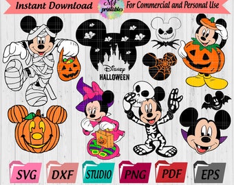 Download Disney Halloween Svg Etsy