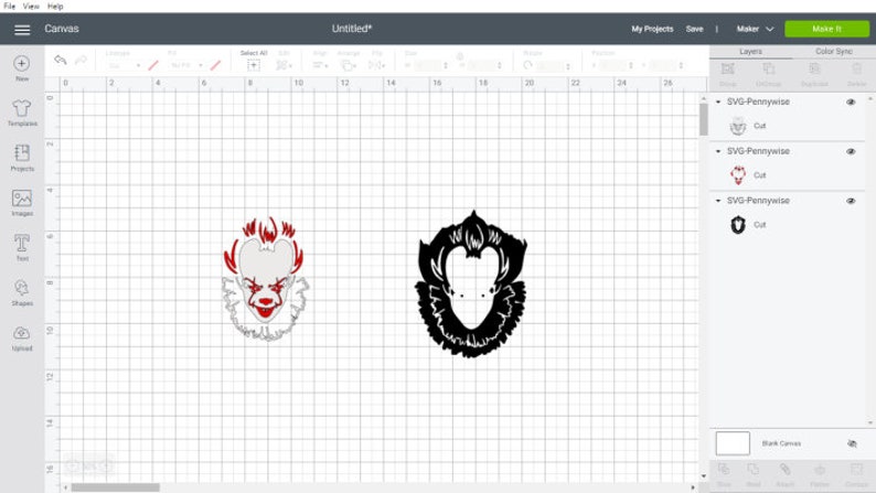 Download Halloween svg Bundle Horror Movie Svg Killer clown clipart ...