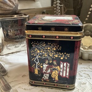 Set of 3 tea caddies Asia style image 7