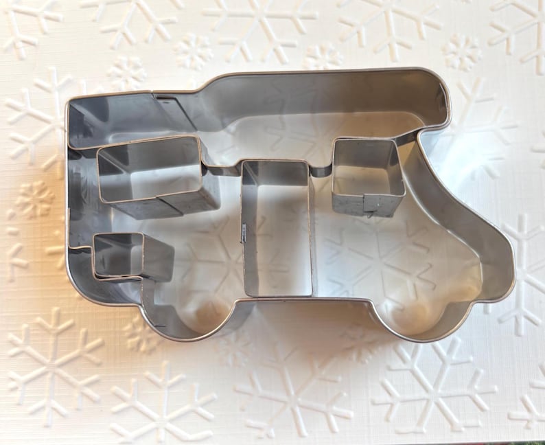 Motorhome cookie cutter, gift for campers, very sturdy, rust-free quality, wide stainless steel, the original image 2