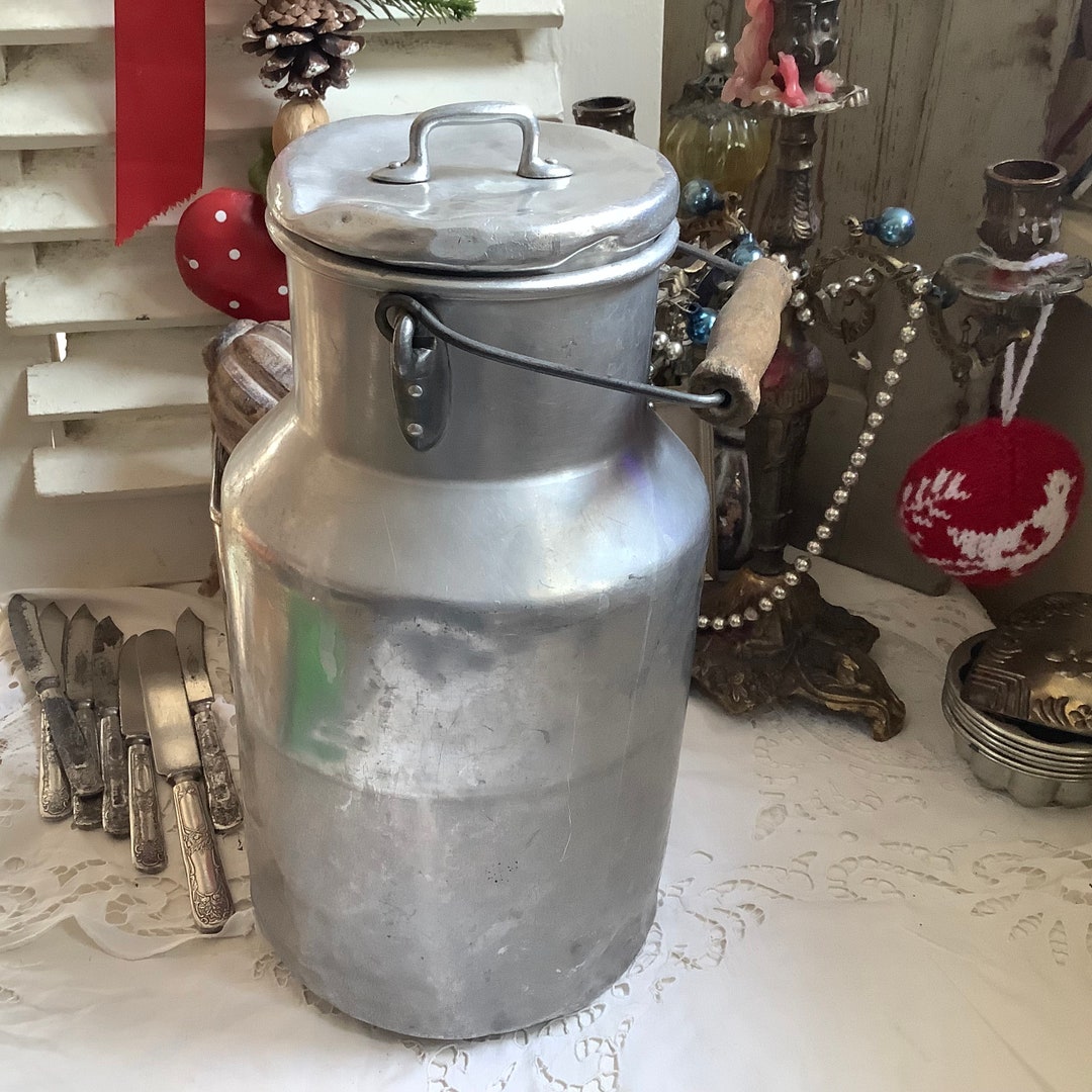 Old Milk Jug Large for Fir Branches Christmas Decoration Etsy