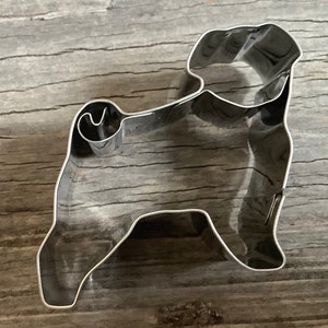 Koekjesvormer Pug roestvrij staal het originele niet goedkope plastic