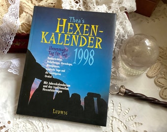 vintage Hexenkalender 90s