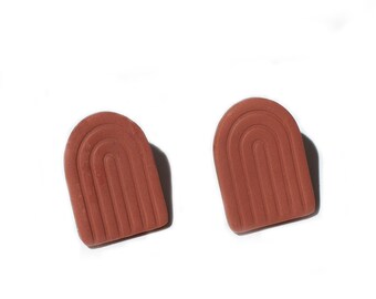 Brincos exclusivos feitos à mão - Design exclusivo em argila de polímero / Brincos exclusivos feitos à mão - Design exclusivo em argila de polímero