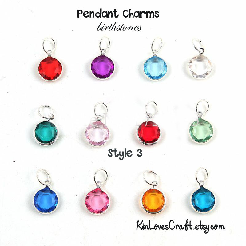 Set Da 12 Pezzi Di Ciondoli In Pietra Di Nascita In Cristallo Da 6 Mm Per Braccialetti, Collane, Pendenti, Creazione Di Gioielli, Braccialetti, Regalo In Acciaio Inossidabile - Italia - Foto 9