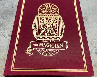 The Magician notebook (blank lined tarot book)