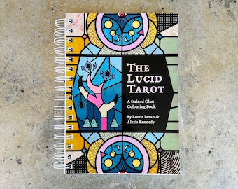 Libro para colorear El Tarot Lúcido (libro para colorear para adultos)